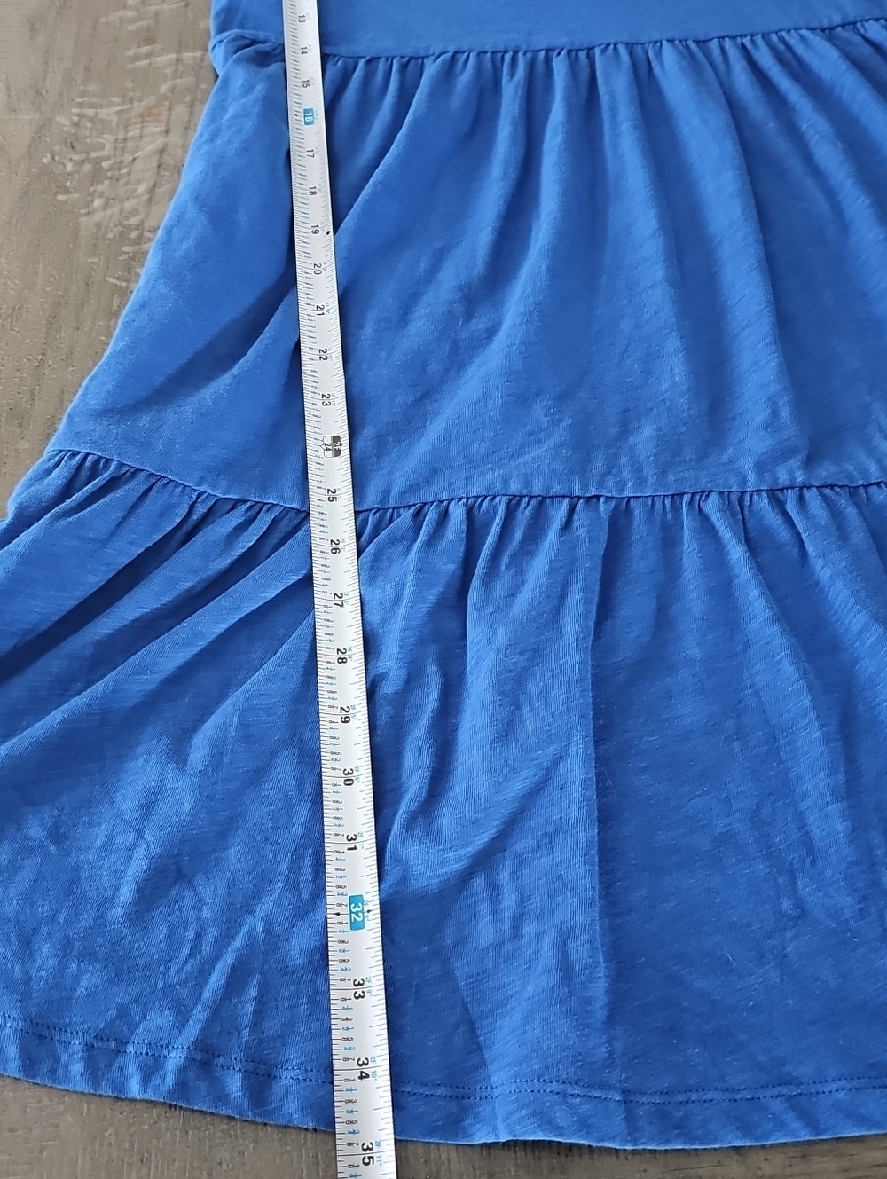 Gap Womens Blue Tiered Dress Size XS - Picture 8 of 8